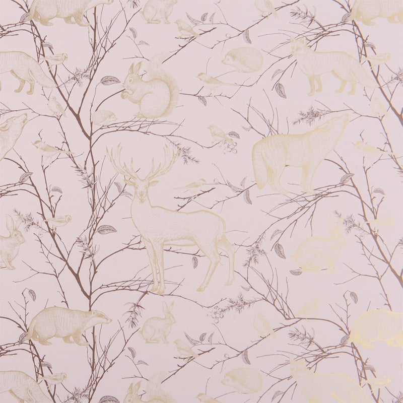 Lahjapaperi Golden Forest