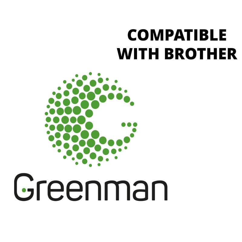 Ekovärikasetti Greenman Brother-lasertulostimiin - 1