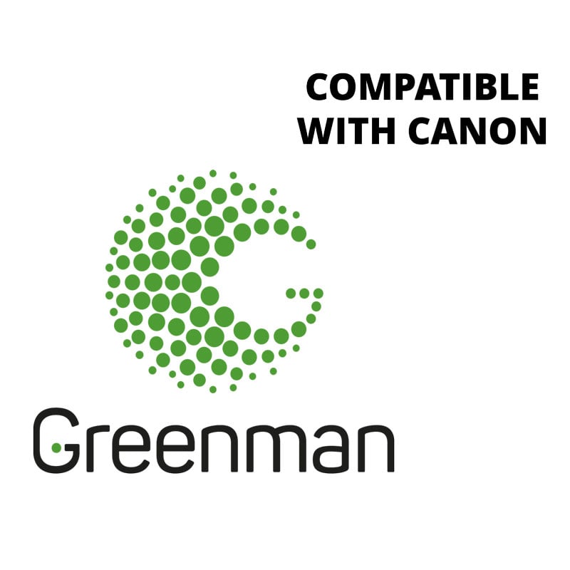 Ekovärimusteet Greenman Canon-mustesuihkutulostimiin - 1