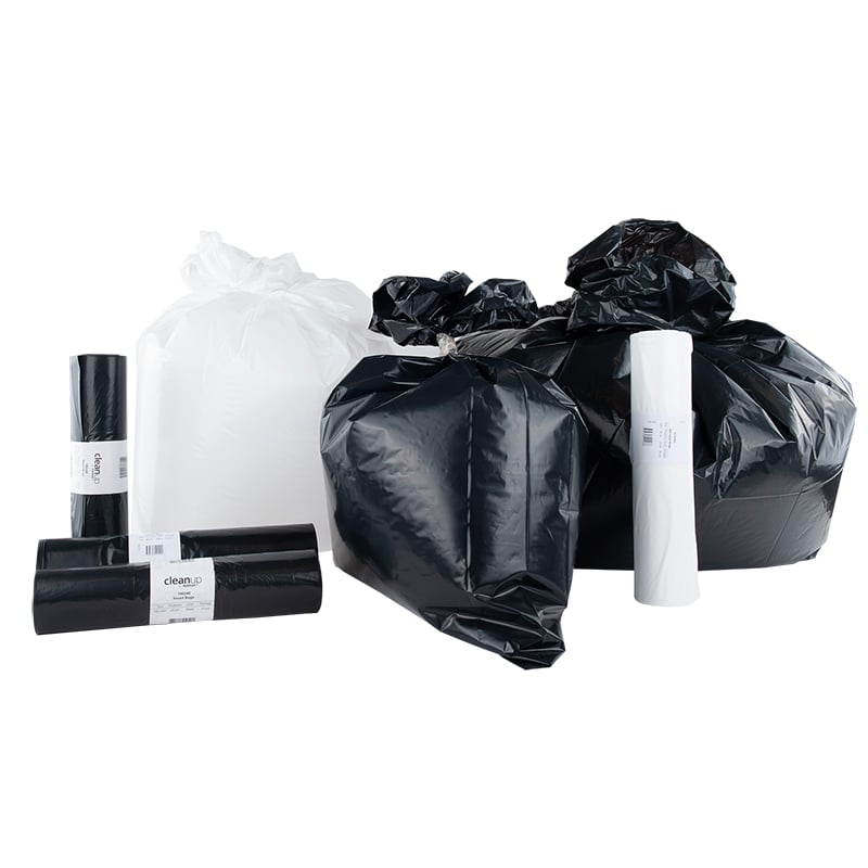 Jätesäkki CleanUp, valkoinen - 4
