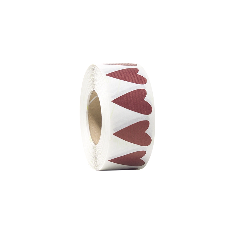 Tarra Modern Heart, punainen riplattu - 2
