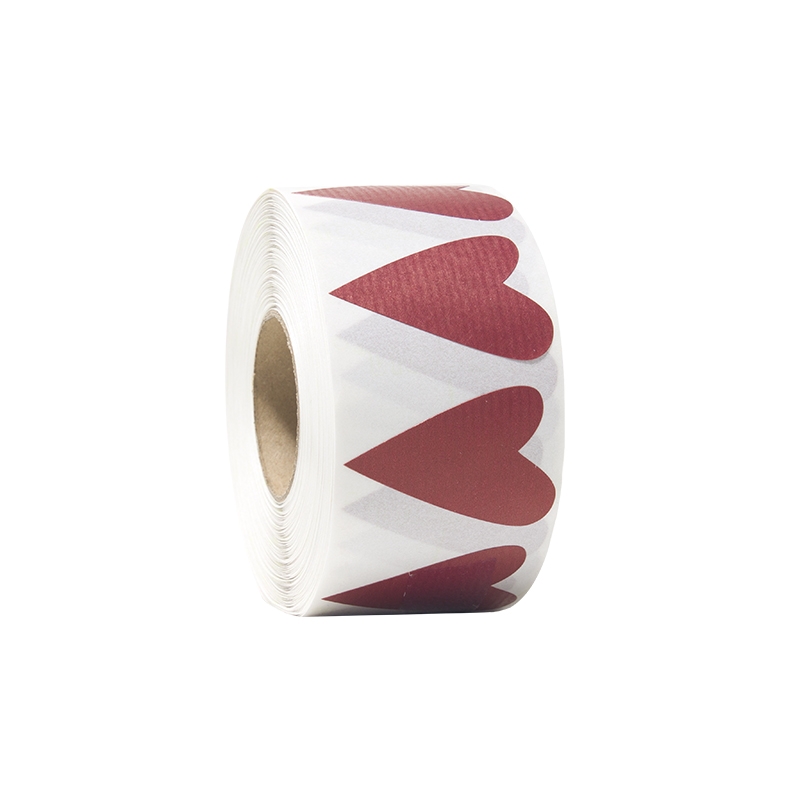 Tarra Modern Heart, punainen riplattu - 1
