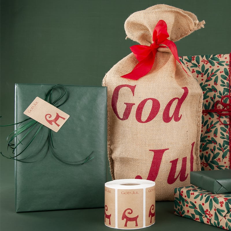 Juuttisäkki God Jul - 2