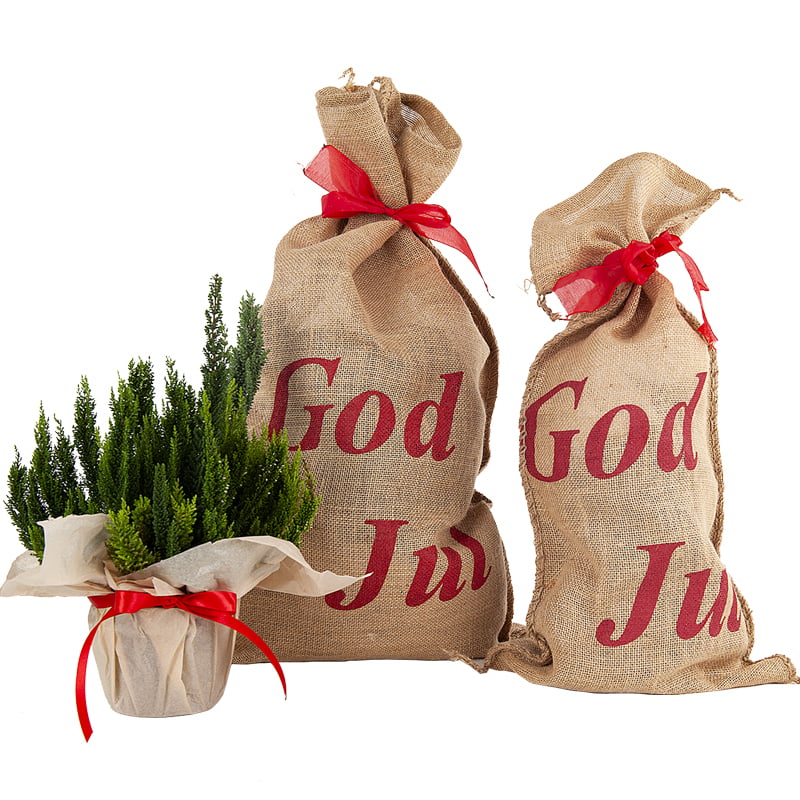 Juuttisäkki God Jul