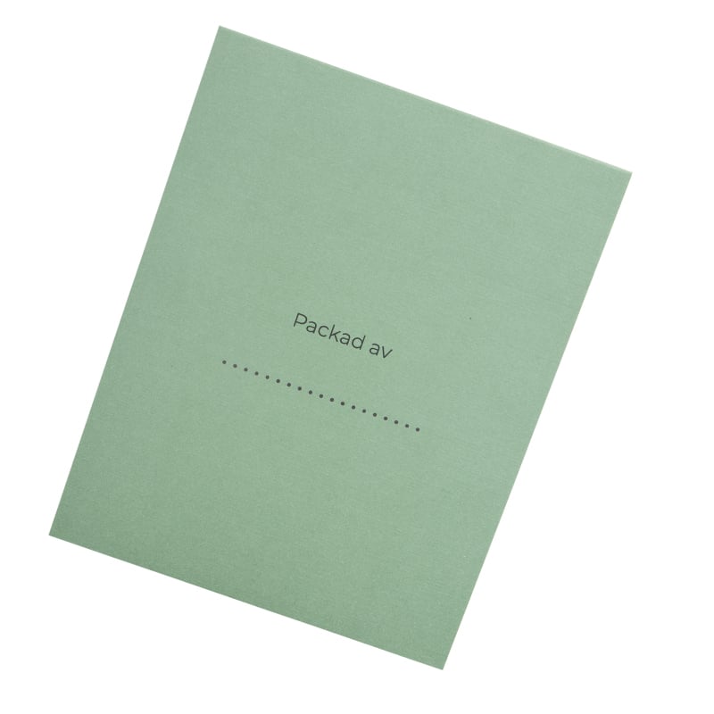 Kuittitasku "Tack för ditt köp" Fair green - 3