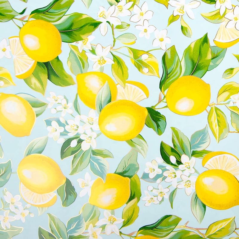 Lahjapaperi Lemon Branches - 1