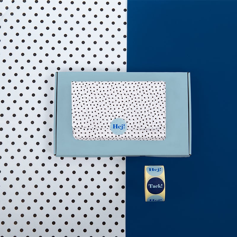 Silkkipaperi Speckled White - 4