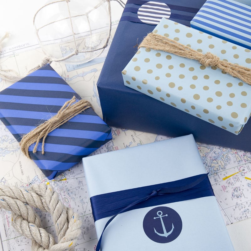Lahjapaperi Marin Blue-Blue - 6