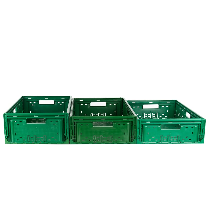 Muovilaatikko Packoplock, kokoontaitettava reiällinen - 2