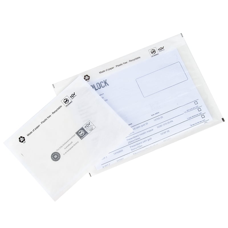Paperinen lähetyslistatasku - 4