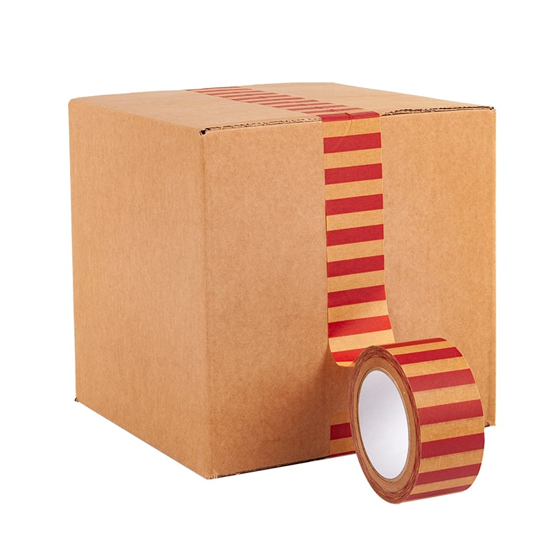 Paperinen pakkausteippi For X-mas Stripes - 1