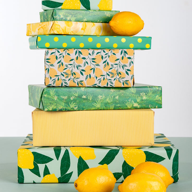 Lahjapaperi Lemons - 4