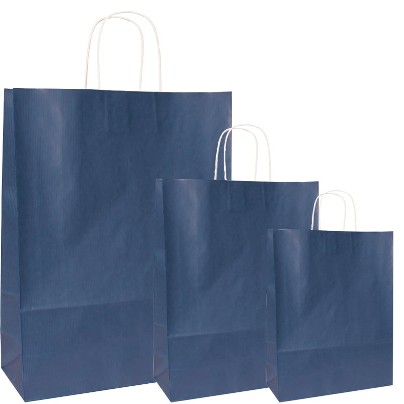 Nyörikannikekassi Luma Denim Blue