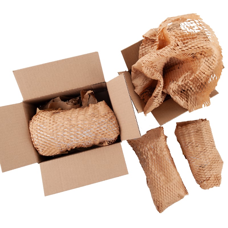 Pakkaussuoja rullassa Honeycomb paper wrap - 1