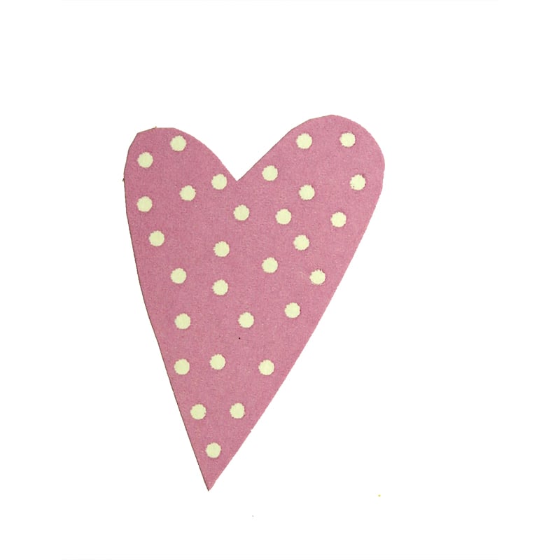 Tarra Modern Heart, kanerva valkoisilla pilkuilla - 2