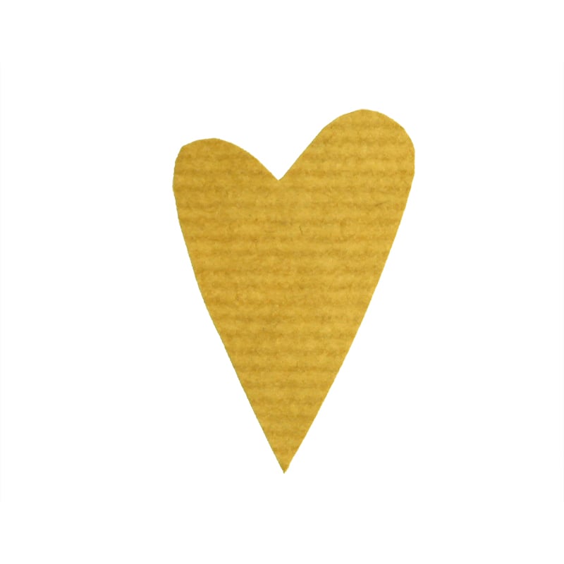 Tarra Modern Heart, ruskea riplattu - 3