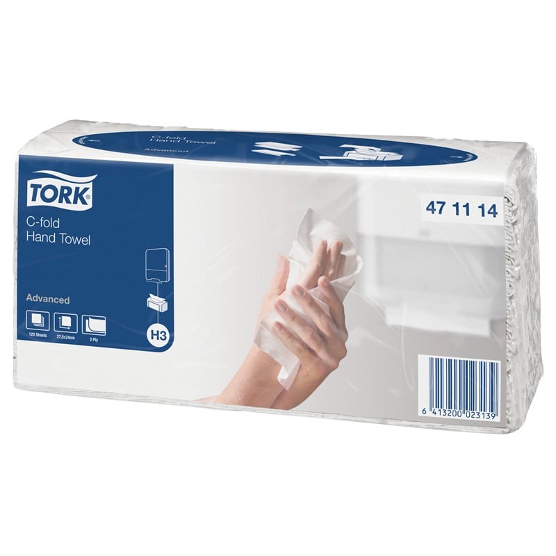 Käsipyyhe Tork Advanced C-taitto H3 - 1