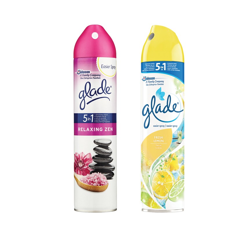 Ilmanraikastinsuihke Glade 5in1 - 2