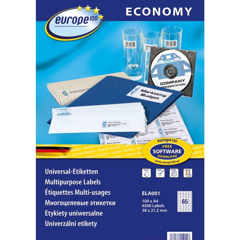 Tulostustarra Europe100 Laser - 1