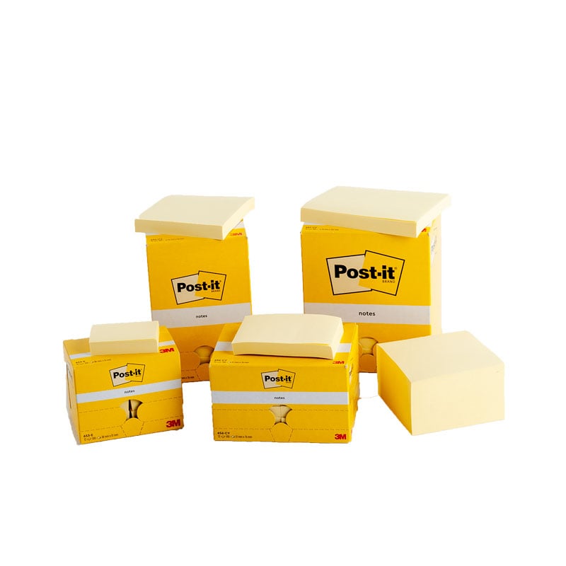Muistilappu Post-it keltainen - 1