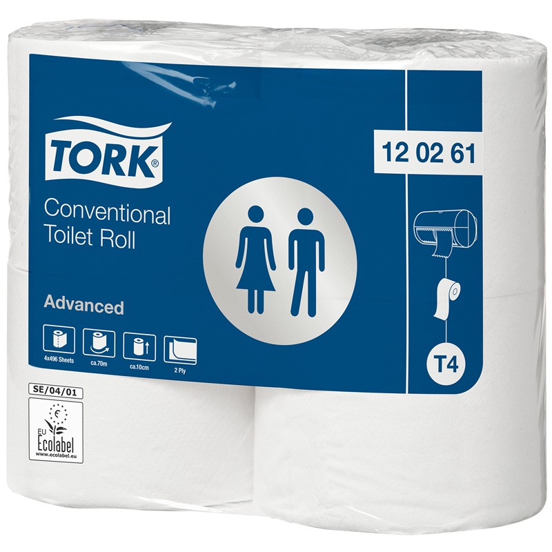 WC-paperi Tork Advanced T4 - 1