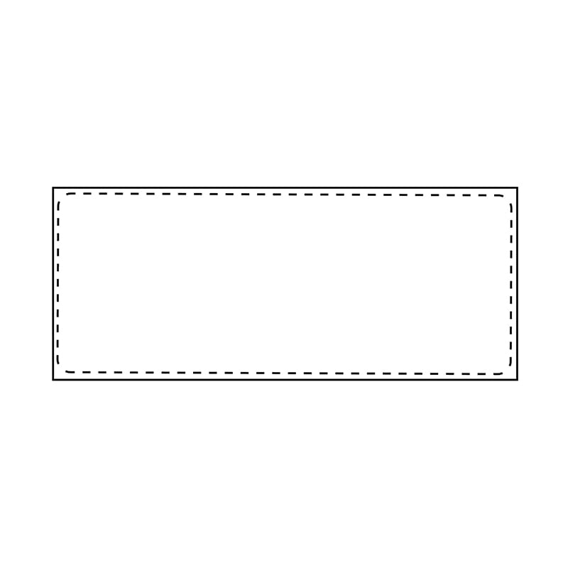Osoitetarra Thermo 105 x 220 mm - 1