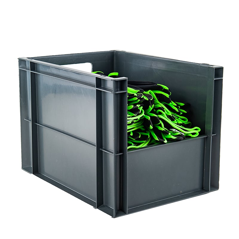 Eurolaatikko Packoplock, edestä avoin - 5