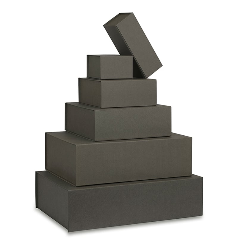 Lahjarasia Premium magneetilla, harmaa - 1