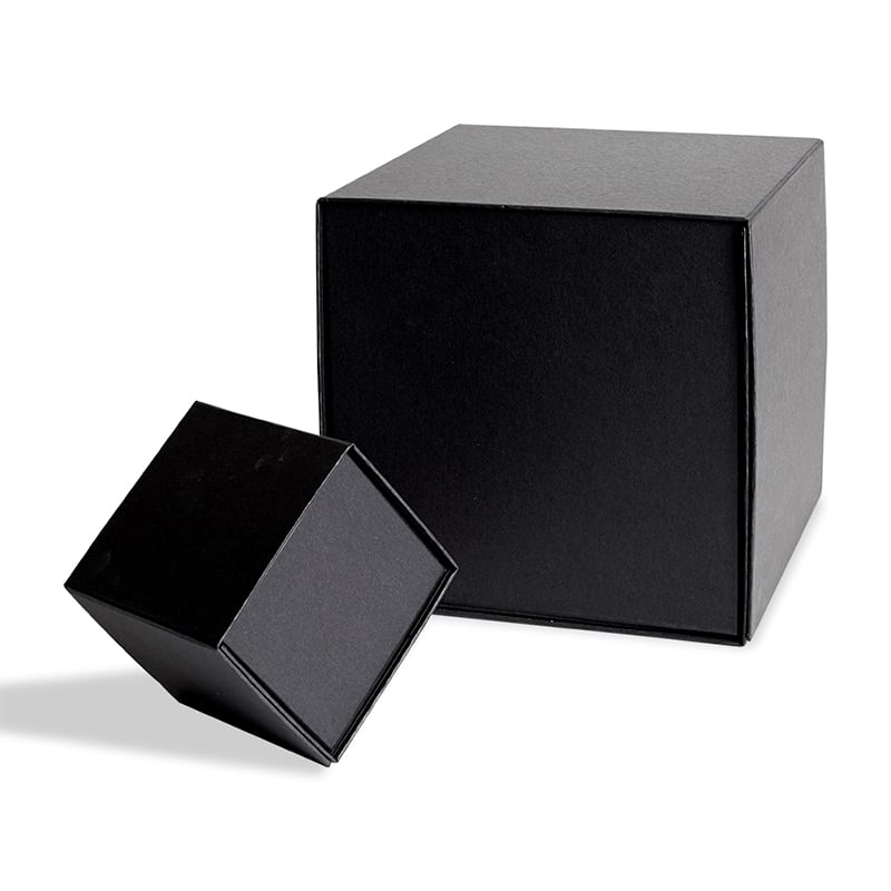 Lahjarasia Premium kuutio magneetilla, musta - 1