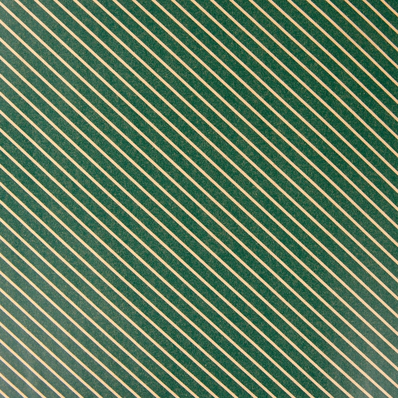 Lahjapaperi Elegant Stripe, vihreä