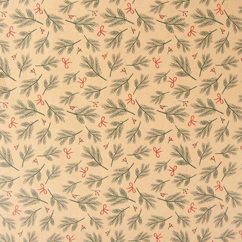 Lahjapaperi Branches and Bows - 1