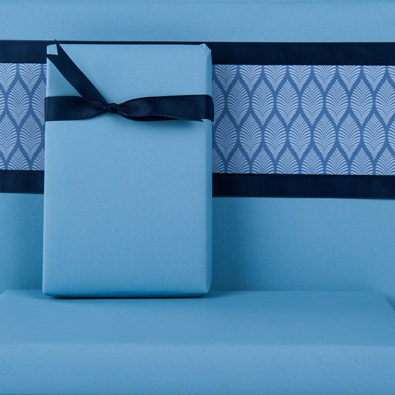 Lahjapaperi Aqua Blue - 4