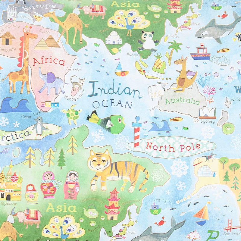 Lahjapaperi Kids Map