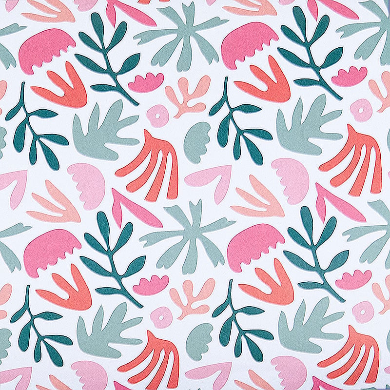 Lahjapaperi Modern Plants Pink