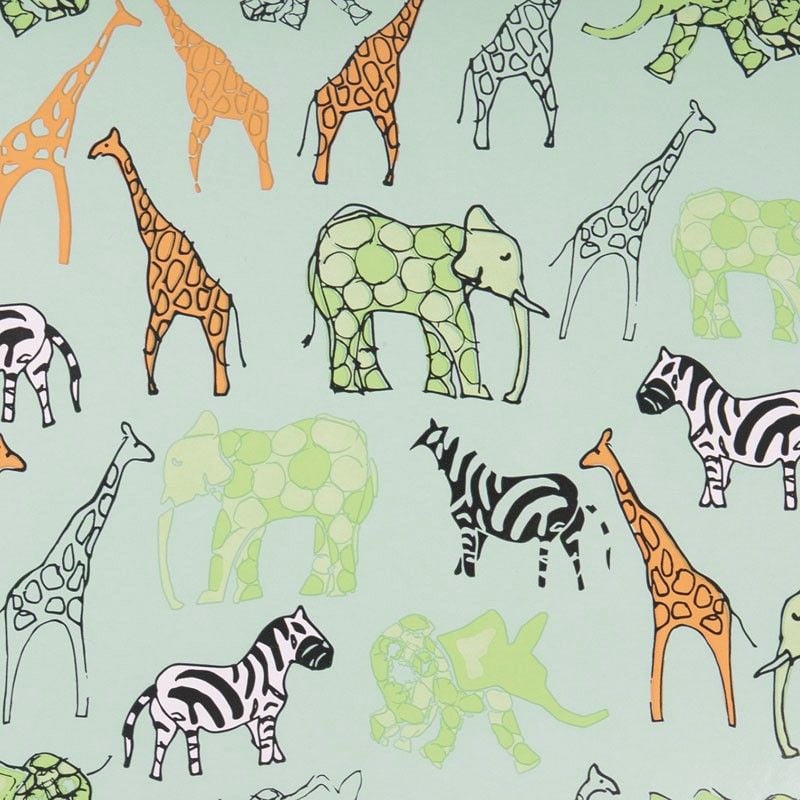 Lahjapaperi Safari Green