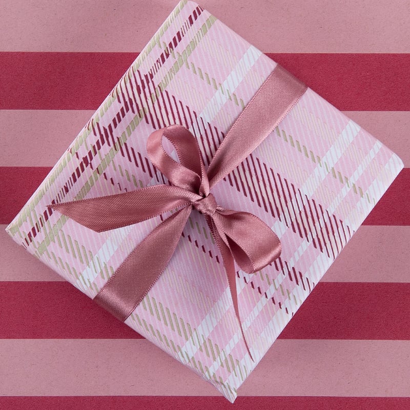 Lahjapaperi Stripes Pink/Red - 4
