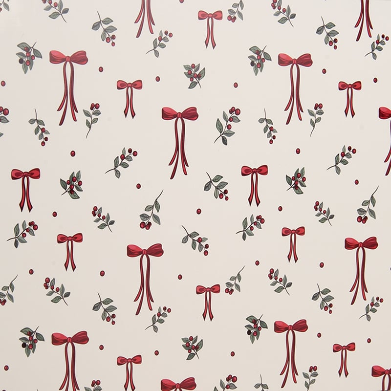Lahjapaperi Winter Bows & Berries - 1
