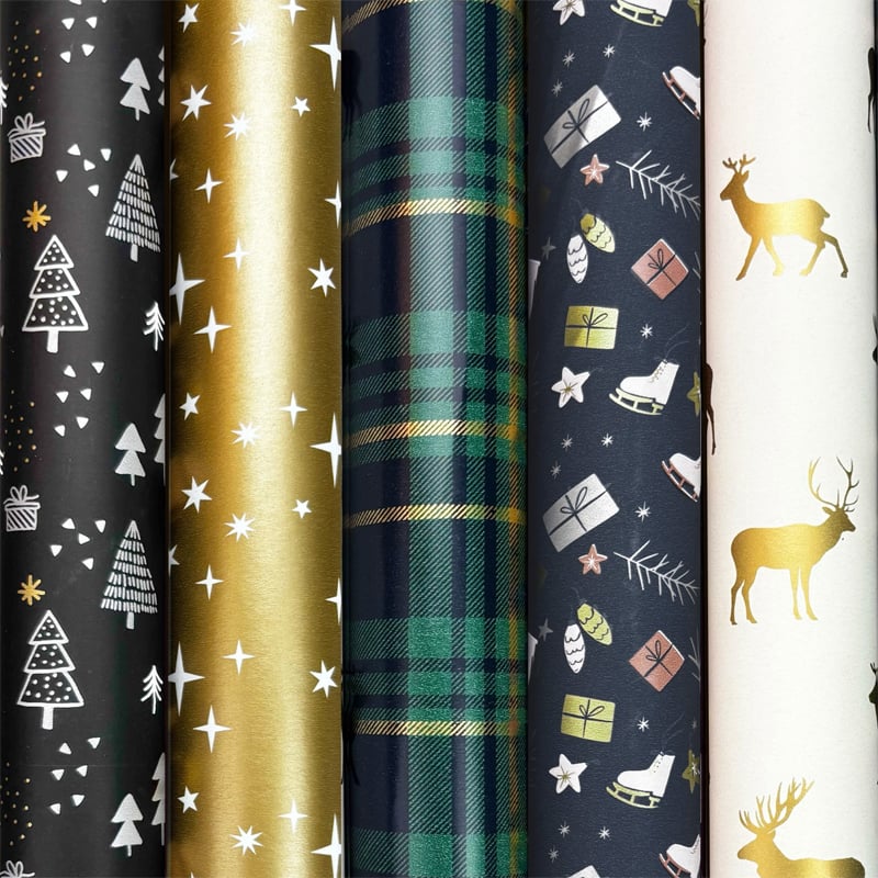 Lahjapaperilajitelma Joulupaperi X-mas fun