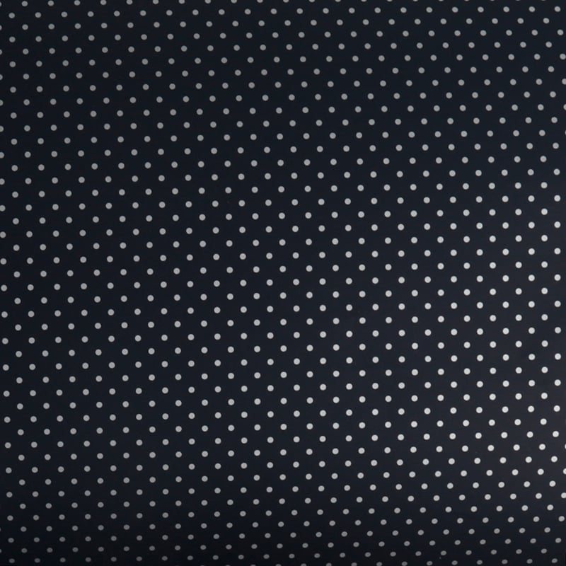 Lahjapaperi Dark Silver Dots