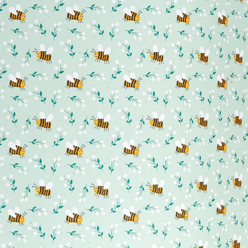 Lahjapaperi Flower Bees - 1