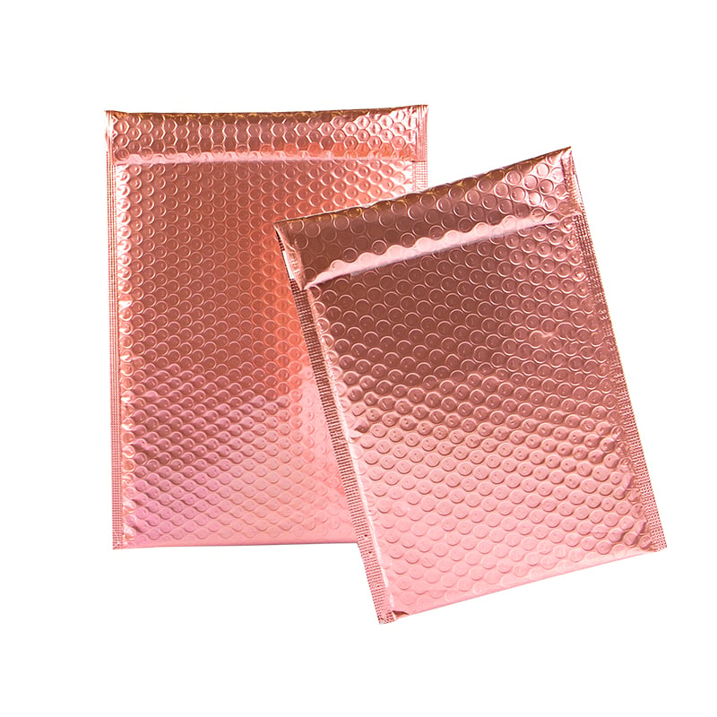Kuplapussi Premium, ruusukulta - 1
