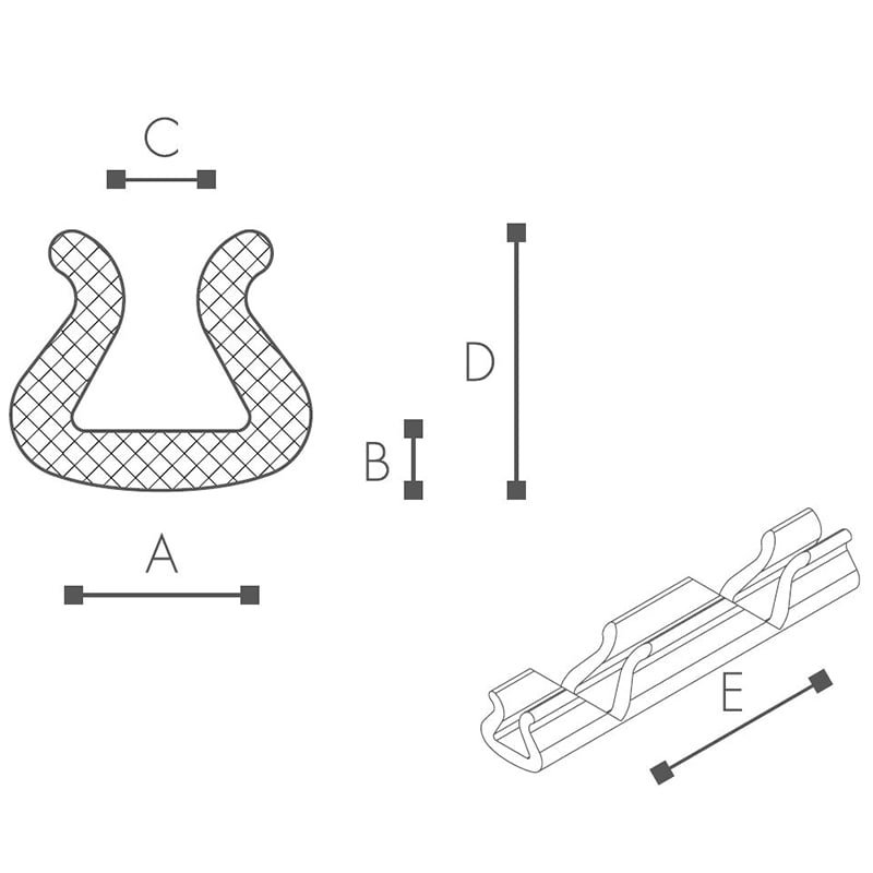 Nomapack reunasuoja U Tulip multishape - 3