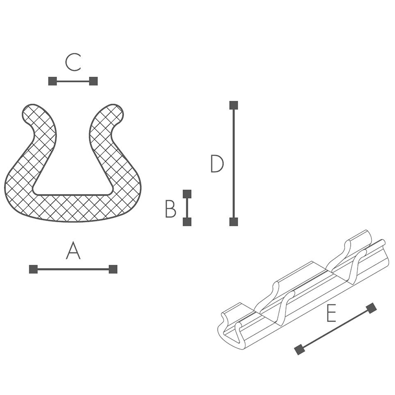 Nomapack reunasuoja U Tulip multishape - 3