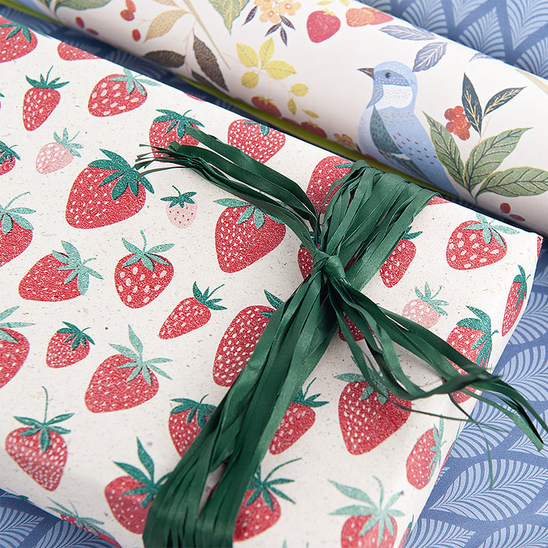 Lahjapaperi Strawberry - 4