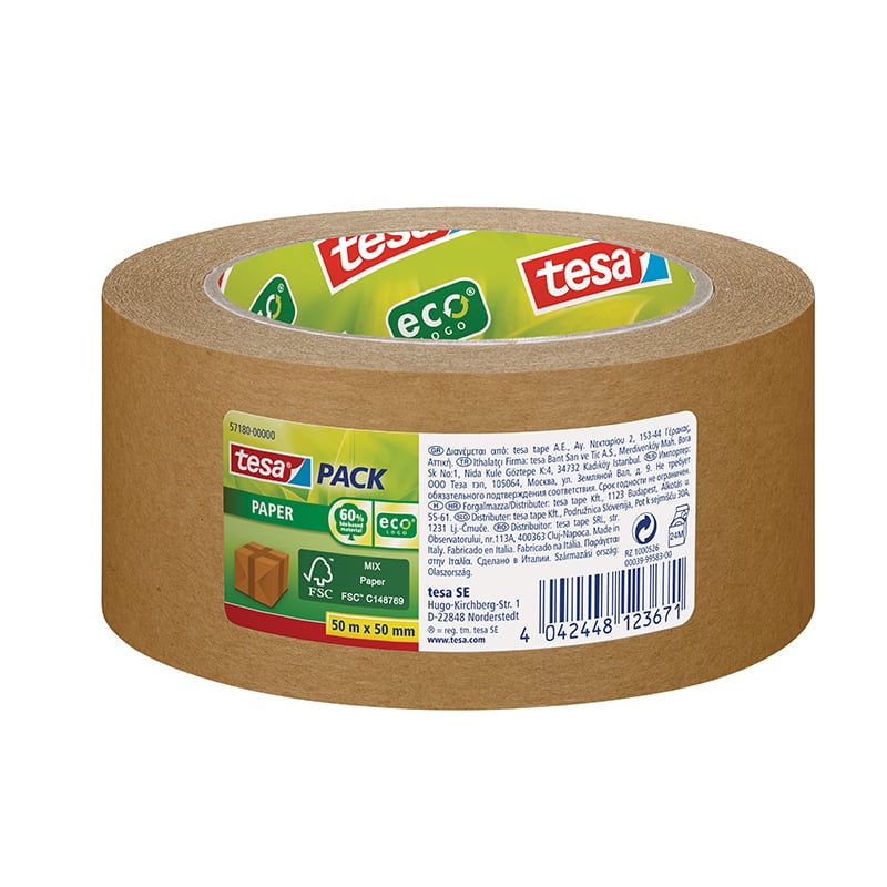Paperinen pakkausteippi Tesa 57180 - 1