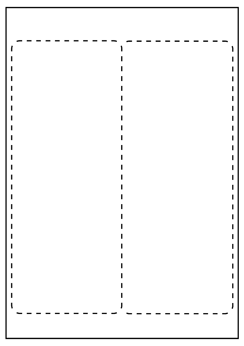 Osoitetarra Laser A4, 105 x 220 mm - 1