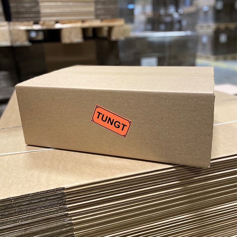 Varoitustarrat "Tungt", ruotsi - 2