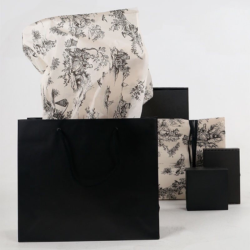 Silkkipaperi Black Toile - 3