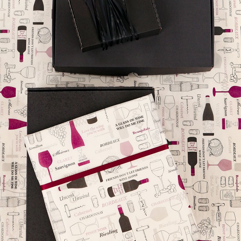 Silkkipaperi Wine Not - 2