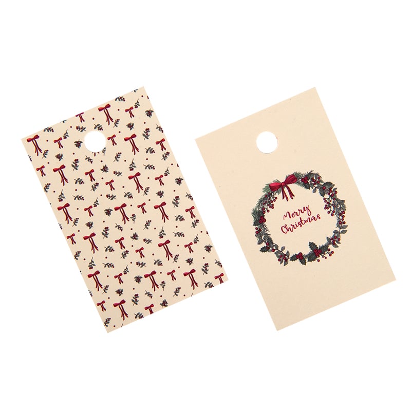 Pakettikortti Winter Bows & Berries - 1